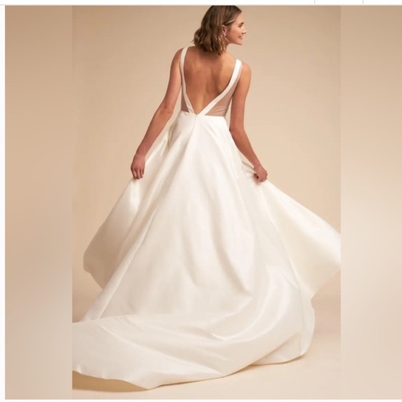 JENNY YOO OCTAVIA IVORY WEDDING GOWN - Picture 5 of 8